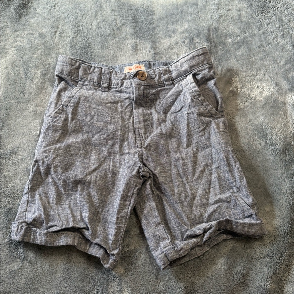 Cat & Jack Boy’s Light Gray Flat Front Shorts